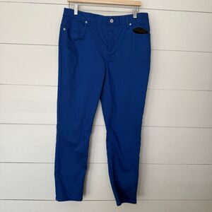 Chico’s Women’s 1 Ankle Blue Purple Jeans